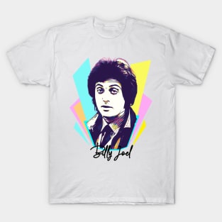 Wpap Pop Art Billy Joel Fan Art T-Shirt